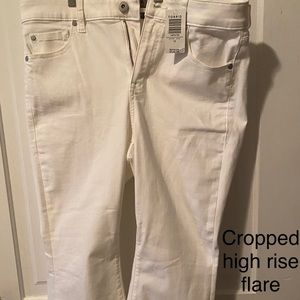 Torrid high rise cropped flares